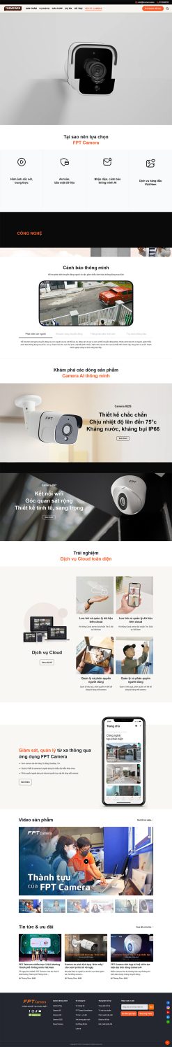 Themeweb dịch vụ camera fpt