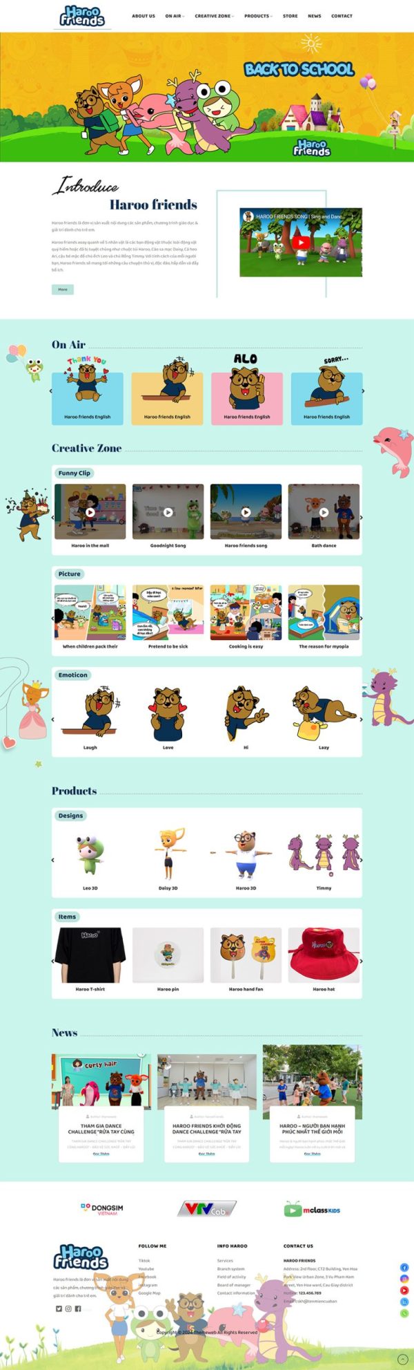 Themeweb công ty sản xuất phim haroo