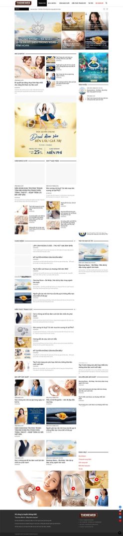 Themeweb giới thiệu tin tức về trang sức