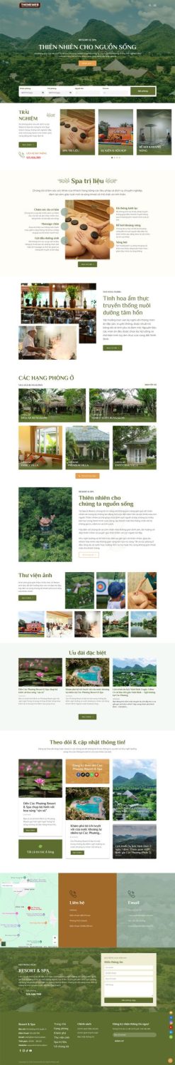 Themeweb dịch vụ resort và spa