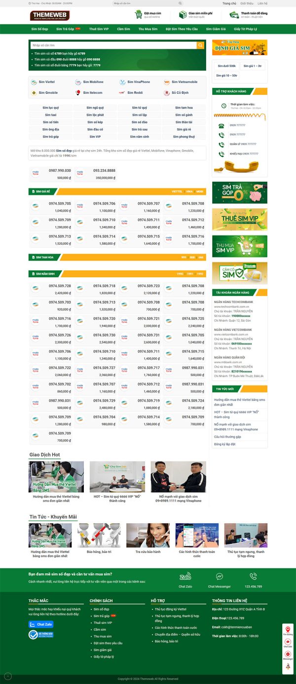 Chosim Themeweb Vn
