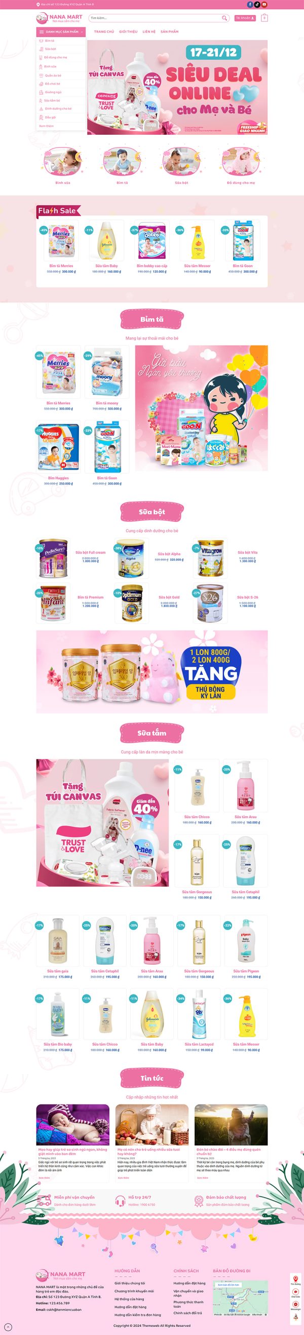 Nanamart Themeweb Vn